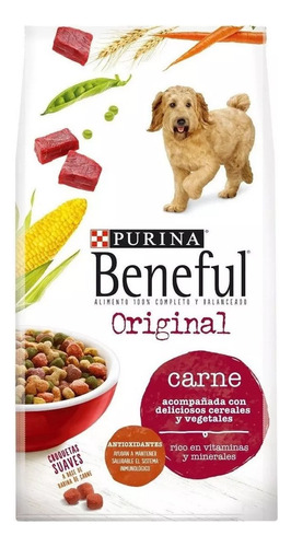 Alimento Beneful Original Perro Adulto Carne En Bolsa 10kg