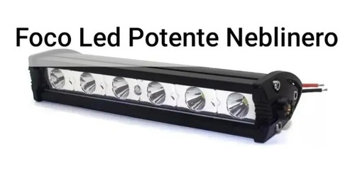 Neblinero Barra 6 Led 18w Led Cree 20cm