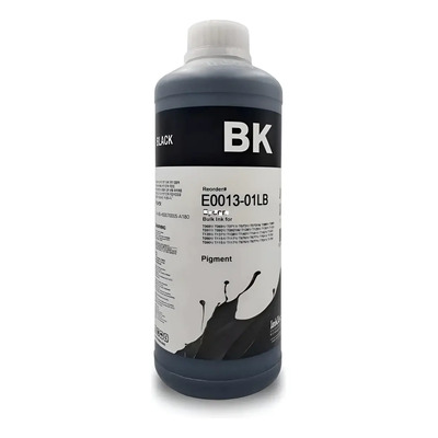 Tinta InkTec Negra Pigmentada Compatible Epson T534 T774 T504 1 Litro | Envío gratis