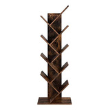 Vasagle Tree Bookshelf Estantería De Pie De 8 Pisos Con Esta