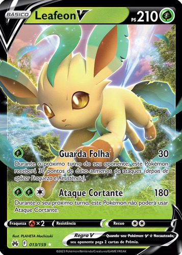 Pokémon: Leafeon V Realeza Absoluta