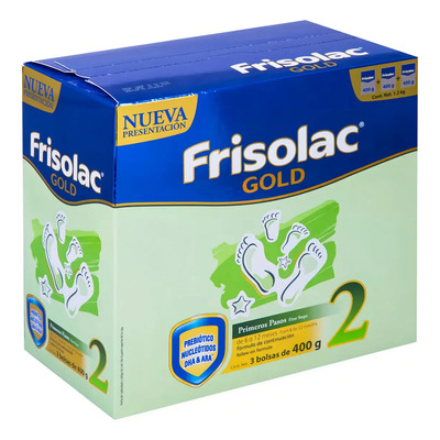Fórmula Infantil Frisolac Gold Etapa 2 1200g Polvo Con Lactosa Desde 0 Meses | Meses sin interés