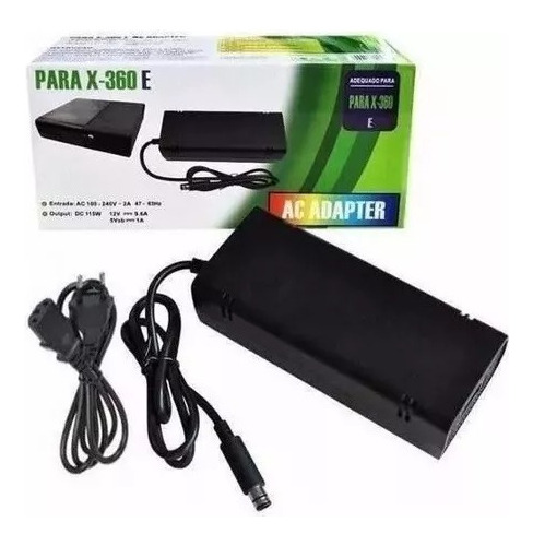 Fuente De Poder Transformador Xbox 360 Adaptador Corriente