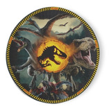 Pack X 10 - Plato Descartable - Dinosaurios - Jurassic World