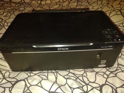 Impresora Epson Stylus Tx125 (funcionando Falta De Cartucho)