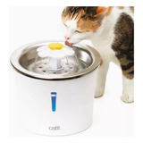 Fuente Bebedero De Agua Para Gatos Con Luz Led 3l