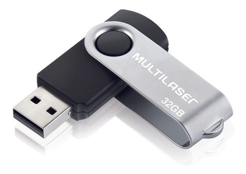 Kit 10 Pen Drive 32gb Multilaser Original Atacado Lacrado