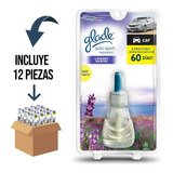 12 Pz - Glade Auto Sport Refill 7ml Lavanda Marina