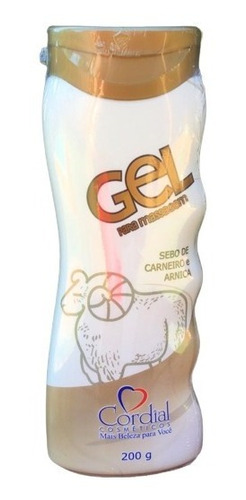 Gel Massagem Sebo De Carneiro Da Cordial Cosmeticos