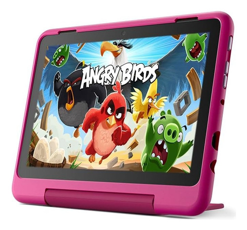 Tablet Amazon Fire Hd 8 Kids Pro Con Funda Color Rainbow 