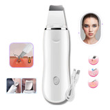 Espátula Facial Ultrasónica Peeling Skin Scrubber Recargable