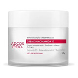 Adcos Creme De Massagem Niacinamida 10% 50g Momento De Aplicação Dia/noite Tipo De Pele Normal