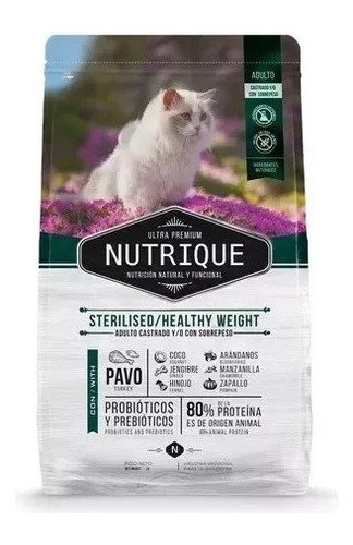 Nutrique Gato Sterilized Healthy Adult 2 Kg