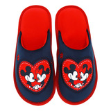 Pantuflas Para Dama Disney Mickey Y Minnie Mouse