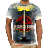 Camiseta Camisa Jurassic Park Film Infatil Dinonsauro Rex W1