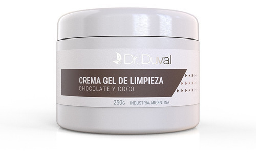  Gel De Limpieza Chocolate Y Coco X 250g Duval Tipo De Envase Pote Tipos De Piel Normal