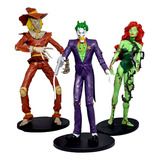 Figura Villanos Batman Espantapájaros Joker Posion Ivy