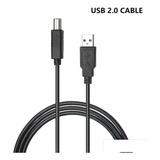 Cable Usb 2.0 Impresora 3d Usb Tipo A-male A Type B-male 3mt