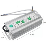 Fuente Poder 3pzs Balastra 60w 12v 5a Transformador Ext Led