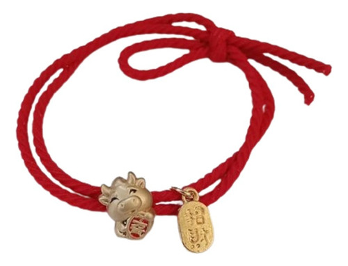 Pulsera Hilo Rojo Fortuna Zodiaco Chino 01