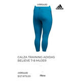 Calza adidas Training Believe 7/8
