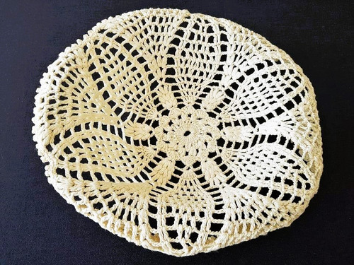 Delicada Panera Tejida A Crochet