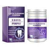 Polvo Blanqueador De Dientes X Purple - Deep Clean Teeth Bri