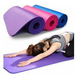 Mat Yoga Alfombra Ejercicio Espesor 8mm Colchoneta Pilates