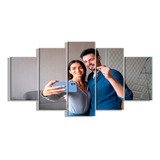 Quadro Para Decoração Personalizado Mosaico Envie Sua Foto 