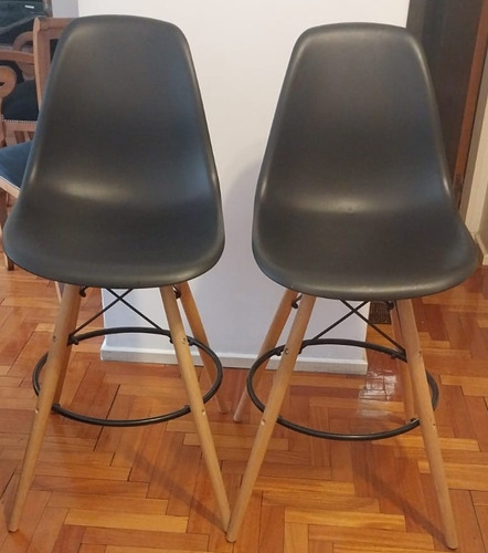 Taburete Con Respaldo Eames X2