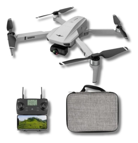 Drone Kf102 C/ Gps Gimbal Estabilizador Câmera 4k Cor Cinza