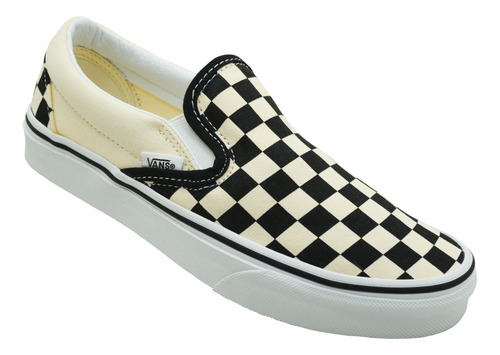 Tenis Vans Classic Slip On Vn-0eyebww Unisex Checkerboard