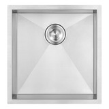 Cuba Gourmet Quadrada Gnx 40x40 Aço Inox 304 C/ Válvula