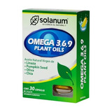 Omega 3 6 Y 9 Plant Oils Suplemento Solanum 30 Caps