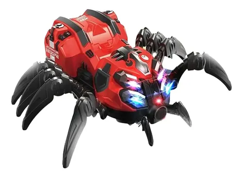 Araña Robot Con Luces Sonido Y Movimiento Juguete 302758