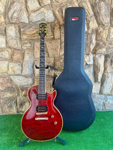 Guitarra EpiPhone Les Paul Prophecy Custom Gx Cherry