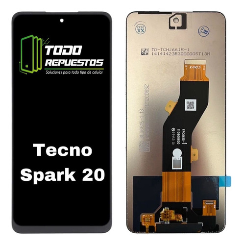 Pantalla Display Celular Tecno Spark 20