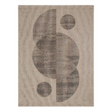 Tapete Sisal Sem Pelo Econature Nascente Bege/chumbo 200x250