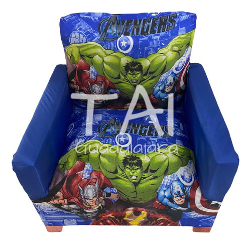 Sillon Para Niños Avengers Infantil De Personajes