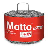 Arame Farpado 500m 100% Galvanizado Motto - Belgo