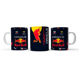 Taza Cerámica 11 Oz F1 Red Bull Sergio Checo Perez Uniforme