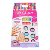 Set Manicura De Uñas Con Glitter Go Glam Cool Maker