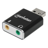 Adaptador Usb De Sonido Estéreo 2.1 Manhattan / Nexstore