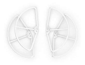 Dji Part28 Phantom 2 Serie 9-inch Prop Guardia (blanco)