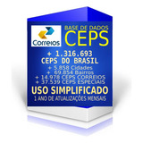 Base Cep E Dne Correios 01/2024 - Completa Download Formatos