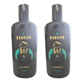 Kit 2 Shampoo Mentolado Baboon 240 Ml
