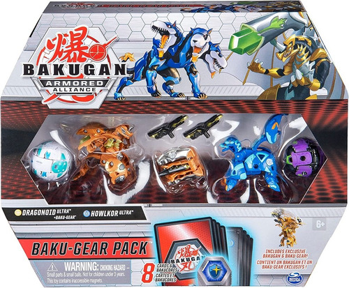 Bakugan Armored Alliance Bakugan Baku-gear Pack Paquete