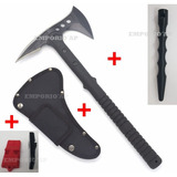 Machado Tático Inox 4pç Combate Bombeiro Tomahawk Machadinha