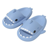 Zapatillas Antideslizantes De Dibujos Animados Shark Para Pa