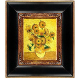 Jarrón La Pastiche Con Quince Girasoles De Vincent Van Gogh,